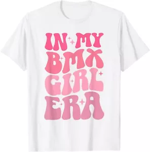 In My BMX Girl Era Bike Bicycle Stunt Racing Kids Girls T-Shirt Hoodie - Picture 1 of 14