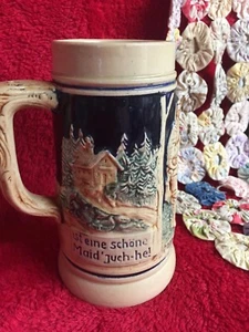 Vintage West Germany 051 Large Stein Die Fischerin v. Bodensee 1st eine shone - Picture 1 of 5