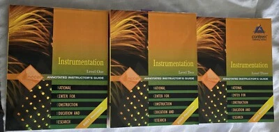 Instrumentation Annotated Instuctors Guide, Level 1,2,3 Paperback, by NCCER  - Image 1 of 4