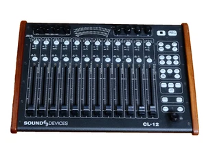 Sound Devices CL-12 Alaia Red Mahogany 12 Fader Linear Mixer for 688/888/Scorpio - Picture 1 of 6