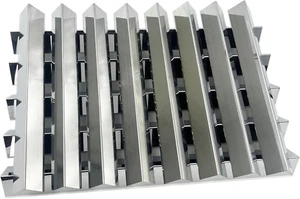 Direct Store Parts DP109 Stainless Steel Flavorizer Bars/Heat Plates (13-Pack) 7 - Picture 1 of 12