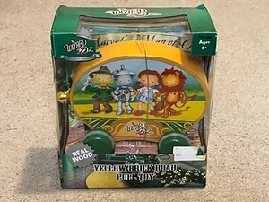 The Wizard of Oz 75th Anniversary Yellow Brick Road Real Wood Pull Toy NEW 2013 - Picture 1 of 13
