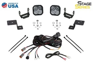 Diode Dynamics Ditch Light Brackets for 2021-2024 Ford F150 w/SS3 Sport White - Picture 1 of 10