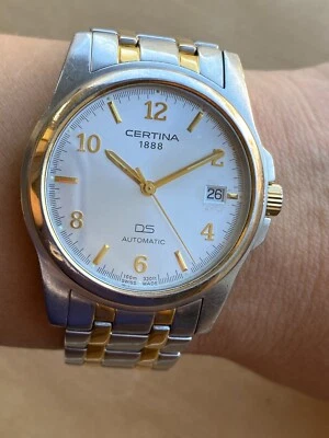 Certina DS Watch 1888 Automatic Date Mens 37mm Swiss Ref.633.7195.44 Serviced - Image 1 of 4