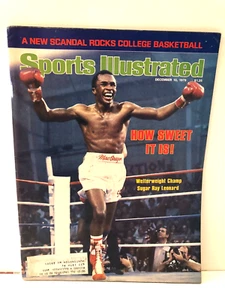 SPORTS ILLUSTRATED SUGAR RAY LEONARD DECEMBER 1979 BOXING - Picture 1 of 1