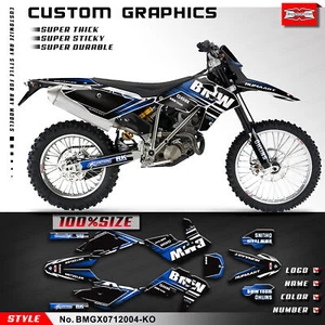Kit de pegatinas de motocicleta Kungfu Graphics para BMW G450X 2007 2008 2009 2010 2011 2012 - Imagen 1 de 19