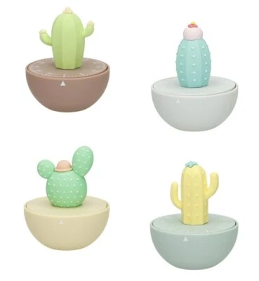 Timer Contaminuti da Cucina BRANDANI Cactus Tempo Colori Assortiti Plastica - Immagine 1 di 4