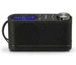 Roberts Radio PLAY10 DAB Digital With FM Tuner FREE DURACELL BATTERIES - Black