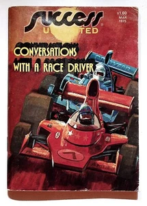 1975 March Success Unlimited Magazine Roger Penske Race Driver W Clement Stone - Picture 1 of 7