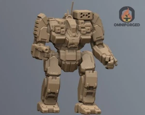 Battlemaster Mini BLR-1G MWO Mech Miniature Compatible with Battletech - Picture 1 of 2