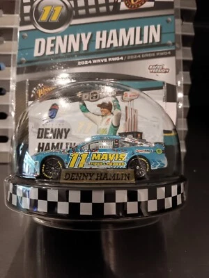 1/64 WINNERS CIRCLE 2024 DENNY HAMLIN #11 MAVIS TIRES RICHMOND WIN RACED VERSION - Image 1 of 3