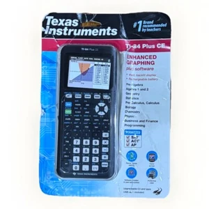 Texas Instruments TI-84 Plus CE Enhanced Graphing Calculator NEW Target Blue - Picture 1 of 2