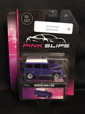 2023 Jada Pink Slips 1:64 Scale Mercedes-Benz G 500 - Image 1 of 4