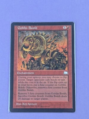 MTG: Magic The Gathering:Goblin Bomb - Rare - Near Mint - Image 1 of 2