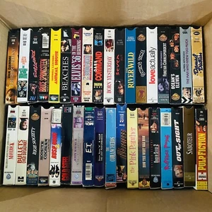 Huge LOT Of 70 VHS Tapes Movies Lot 80s 90s 2000s Mixed Lot Vtg Various - Picture 1 of 2