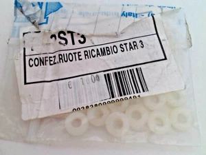 NOVELLINI RUOTA RUOTINA ROTELLINA SCORREVOLE PER BOX DOCCIA STAR 3 RICAMBIO - Foto 1 di 4