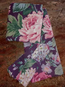 Pr JCPenney Tende e Schienali in Policotone Foderate con Tasca Asta Floreale Grande 41x88 (2) - Foto 1 di 9