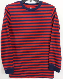 Camiseta ANTIGUA AZUL MARINO Niño Talla L (14/16) Roja y Azul Rayas Mangas Largas - Imagen 1 de 10
