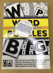 Rompecabezas de palabras Juegos cerebrales Software Nuevo en paquete para PC CD-ROM 2006 1000’s de categorías - Imagen 1 de 5