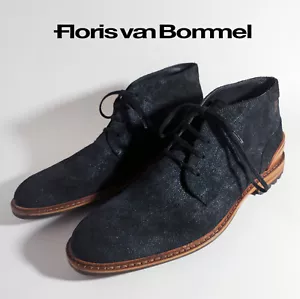 NP~260€ Floris van Bommel Crepi Stiefelette, Leder, durchgenäht, dunkelblau navy - Bild 1 von 16