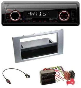 Blaupunkt SD USB 1DIN MP3 AUX Autoradio für Ford Kuga Fusion Transit 05-12 silbe - Bild 1 von 7