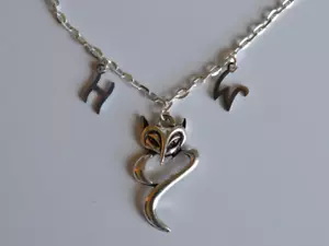 VIXEN Hot Wife Anklet, Threesome Anklet, MFM FMF Anklet, Silver Anklet, Swingers - Picture 1 of 3