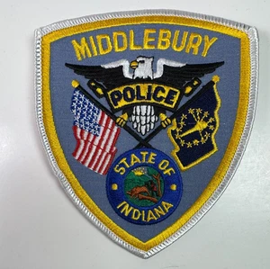 Middlebury Police Indiana IN Patch W10 - Picture 1 of 2