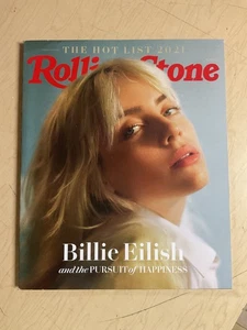 july august 2021 Rolling Stone Magazine #1354 Billie Eilish cover The Hot List - Picture 1 of 13