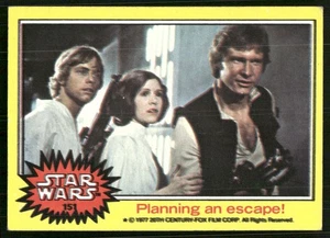 Star Wars 1977 Movie Topps Card #151 (EX Soft Corners) - Picture 1 of 2