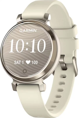 Garmin - Reloj inteligente Lily 2 34 mm aluminio anodizado - oro crema con coco... Foto 1 de 4