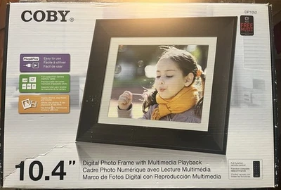 Coby 10.4 Digital Photo Frame Dp1052 - Image 1 of 4