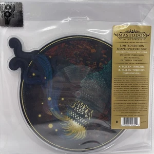 Mastodon – Fallen Torches 10” 45 SEALED RSD 2021 Picture Disc LTD Shaped Metal - Picture 1 of 4