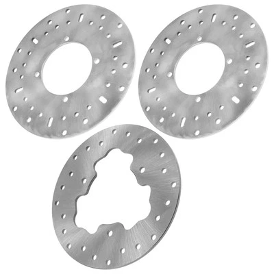 Front and Rear Brake Disc Rotor for Polaris Scrambler 500 4x4 / Intl  2010-2012 - Image 1 of 4