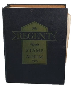 WORLDWIDE COLLECTION OF 5,500+ STAMPS MINT & USED STORED IN REGENT ALBUM F-M - Picture 1 of 24