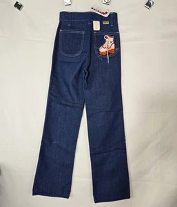 1970s Vintage Girls Denim Toughskin Roller Skating Denim - Picture 1 of 8