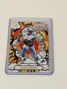 2025 Panini Donruss Bomb Squad #BS-CJN Calvin Johnson Detroit Lions - Picture 1 of 1