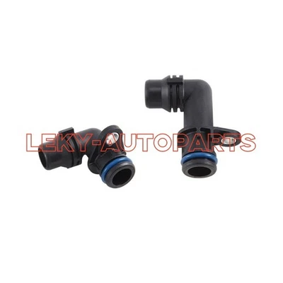 Juego de 2 conectores de refrigerante de radiador para Mercedes-Benz A200 A180L Foto 1 de 4