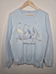 Vintage 90s Morning Sun Bosque Del Apache Sweatshirt Jumper Ladies Medium - Picture 1 of 6