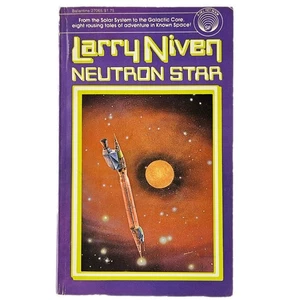 Larry Niven Neutron Star Science Fiction 1977 Printing Vintage Paperback Book - Picture 1 of 4