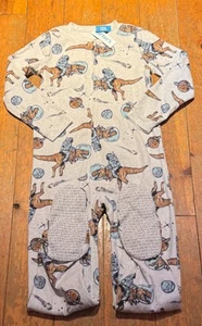 NWT Carters Boys Fleece Footed Sleeper Pajamas dino dinosaurs space 10 - Picture 1 of 2