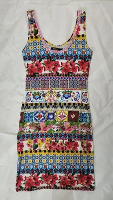 Desigual Trägerkleid Gr. S Buntes-Sommerkleid - Mehrfarbig - Bild 1 von 4