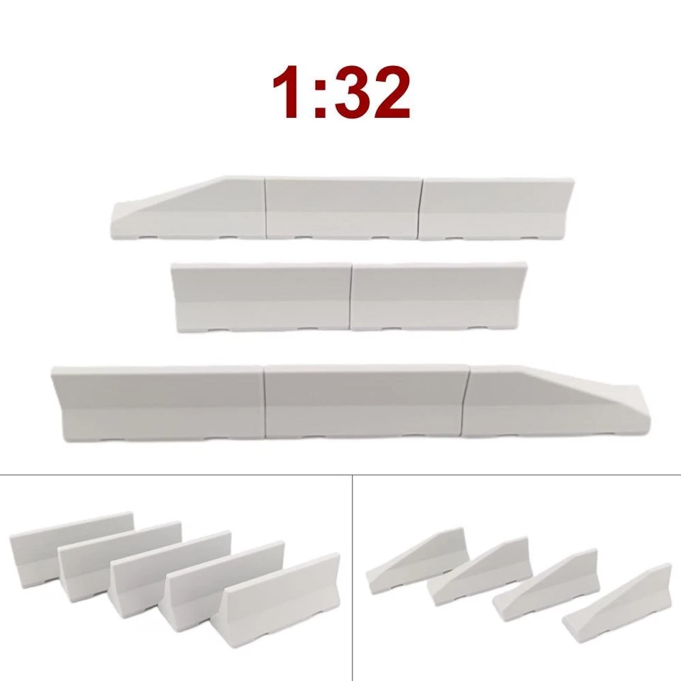 1:32 | Blocs routiers Jersey, Accessoires décor diorama voiture garage circuit - Photo 1/1