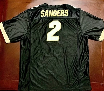 Shedeur Sanders Colorado Buffaloes Black #2 Football Jersey  - Image 1 of 4