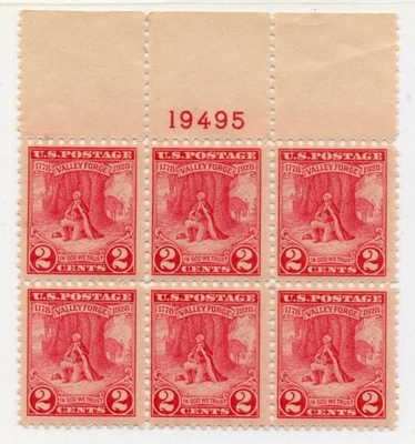 Valley Forge 150th Anniv, SC 645, 1928, MNH, CV $52.50.  (Lot PB 26) - Image 1 of 2