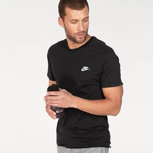 Nike Herren Futura T-Shirt Sportswear Club Swoosh Classic Logo Crew Neck Tee - Bild 1 von 63
