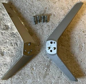 Sharp Metall Stand Füße Beine Halter Ständer + Schrauben von 40BG4E - Bild 1 von 4