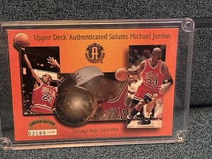 1993 Upper Deck Salutes Michael Jordan - Limited Edition #02189 Very Good - Bild 1 von 5