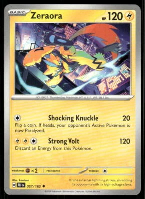 SV05: Temporal Forces #057/162 Zeraora - Image 1 of 2