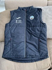 Joma Swansea City Dark Grey Football Gilet Size XL Brand New Without Tags Mint - Picture 1 of 10