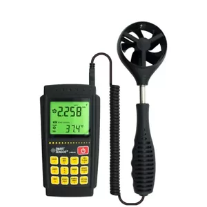 Anemometro digitale temperatura aria misuratore velocità vento con interfaccia USB 0~45 m/s - Foto 1 di 9